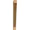 Ekena Millwork Traditional Block Rough Sawn Bracket, Western Red Cedar, 4"W x 34"D x 40"H BKT04X34X40TRA05RWR - alternate 3